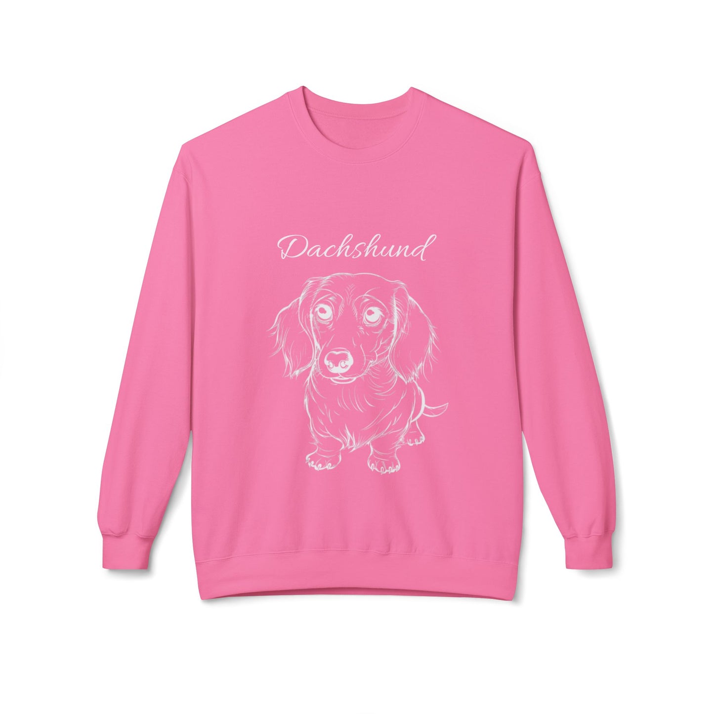 Dachshund Sweatshirt, Cozy Pet Lover Gift, Dog Owner Apparel, Birthday Gift, Animal Lover Clothing, Casual Style, Doxie Shirt