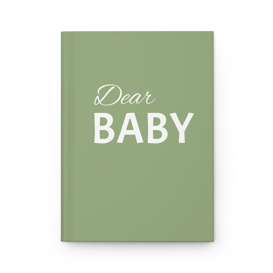 Dear Baby Hardcover Journal | Baby Memory Book, Keepsake Journal, Gift for New Parents, Baby Shower Gift, Journaling, Baby Milestones