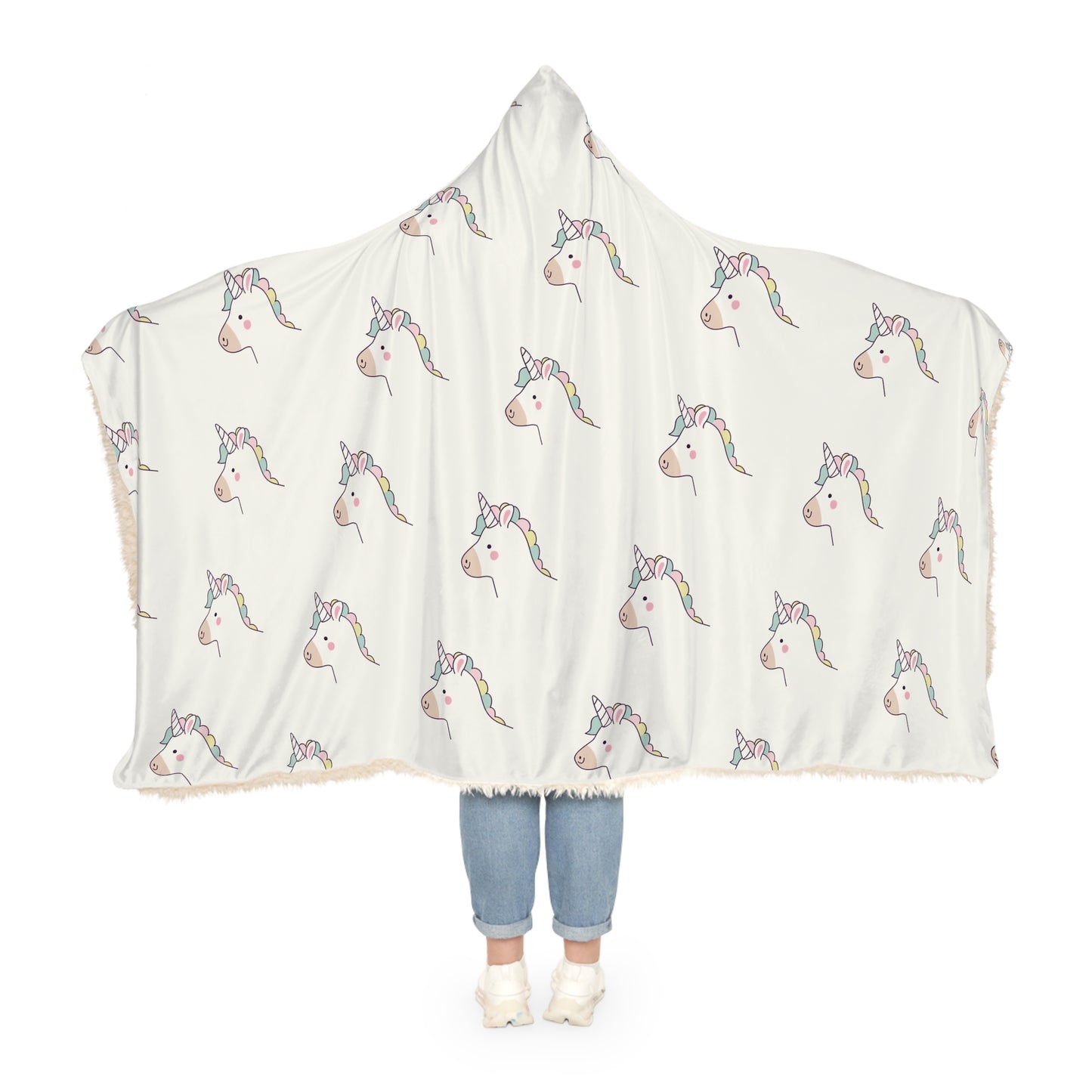 Cozy Unicorn Snuggle Blanket, Perfect for Kids, Unicorn Lovers, Birthday Gift, Pajama Party, Soft and Warm