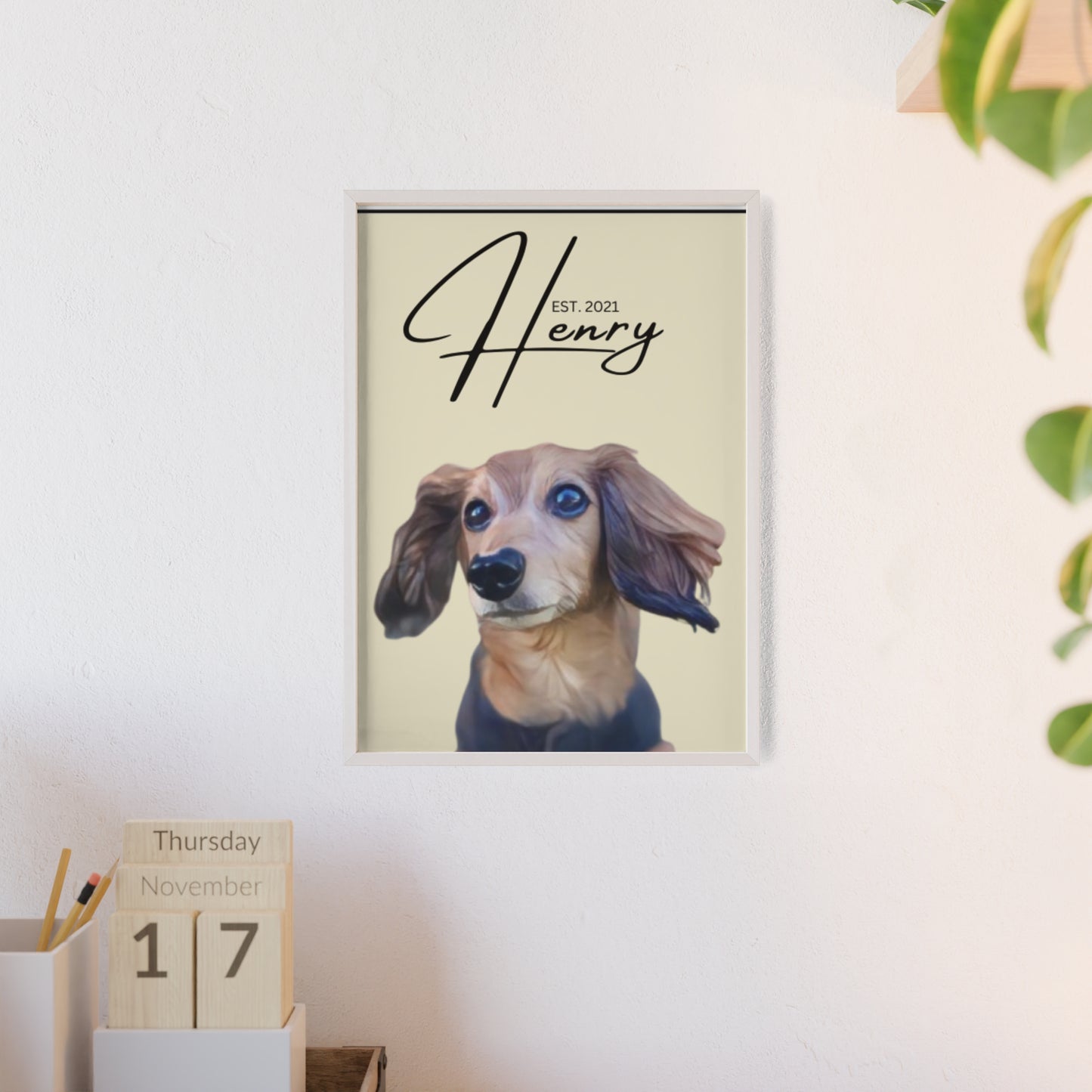 Personalized Pet Portrait Poster, Custom Dog Art, Home Decor, Gift for Dog Lovers, Animal Wall Art, Unique Pet Memory