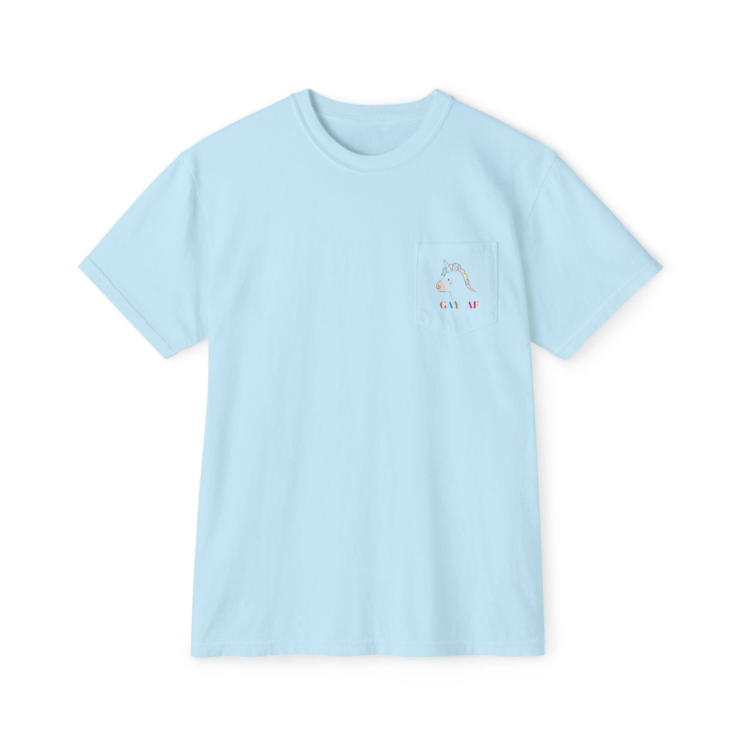 Whimsical Pocket T-Shirt - Fun Casual Wear for All, Summer Outing, Gifts for Friends, Beach Day Essential, Relaxed Everyday Style, LGBTQ