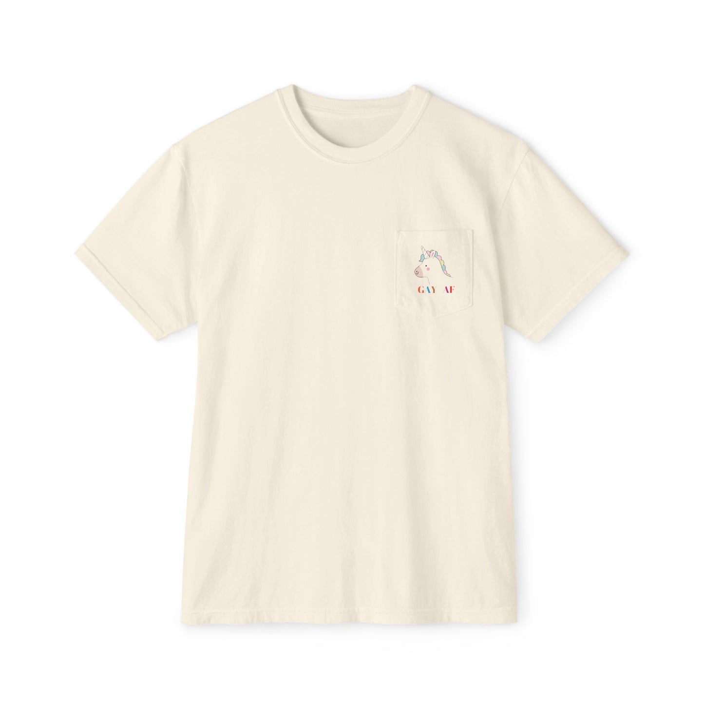 Whimsical Pocket T-Shirt - Fun Casual Wear for All, Summer Outing, Gifts for Friends, Beach Day Essential, Relaxed Everyday Style, LGBTQ