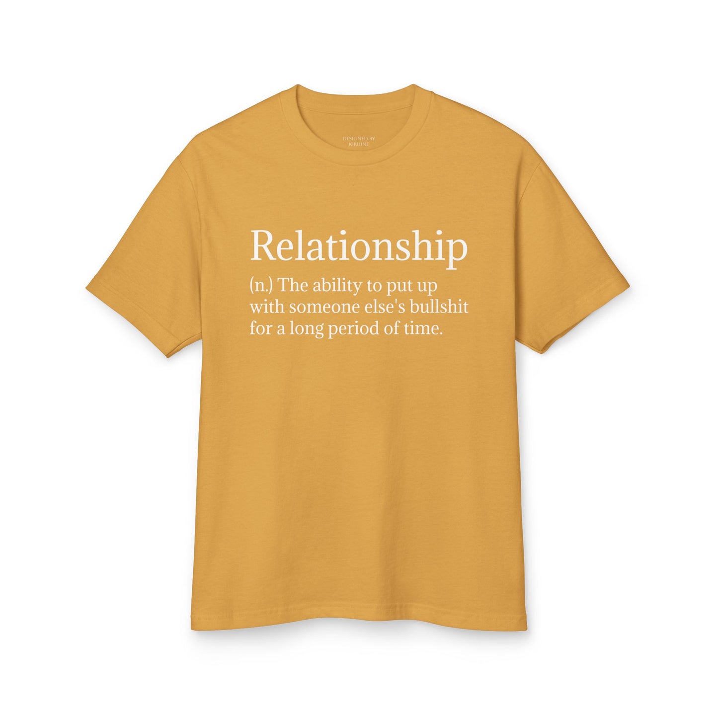 Relationship Definition Tee - Unisex Casual Shirt, Gift for Couples, Funny Relationship Humor, Birthday Gift, Everyday Wear