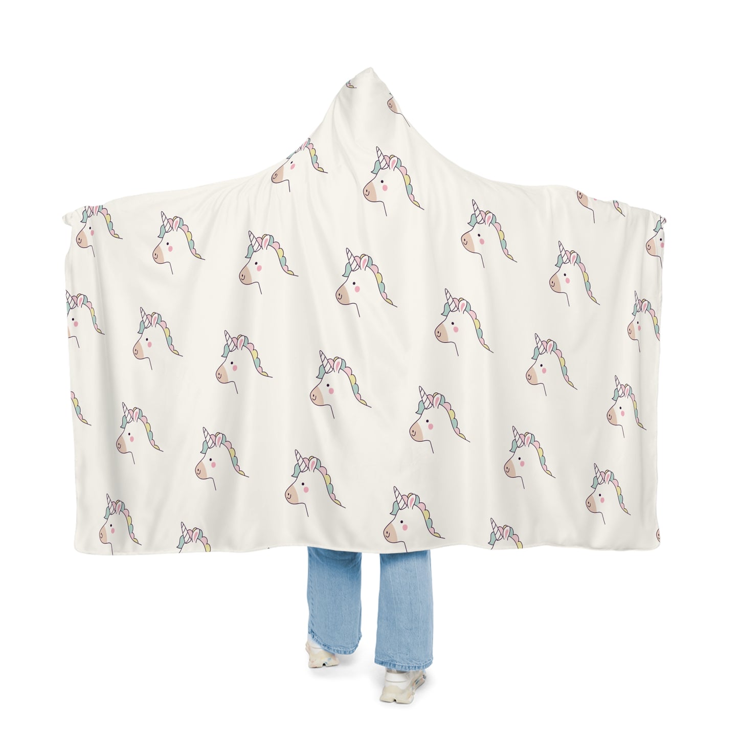 Cozy Unicorn Snuggle Blanket, Perfect for Kids, Unicorn Lovers, Birthday Gift, Pajama Party, Soft and Warm