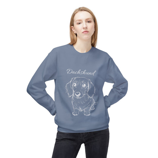 Dachshund Sweatshirt, Cozy Pet Lover Gift, Dog Owner Apparel, Birthday Gift, Animal Lover Clothing, Casual Style, Doxie Shirt