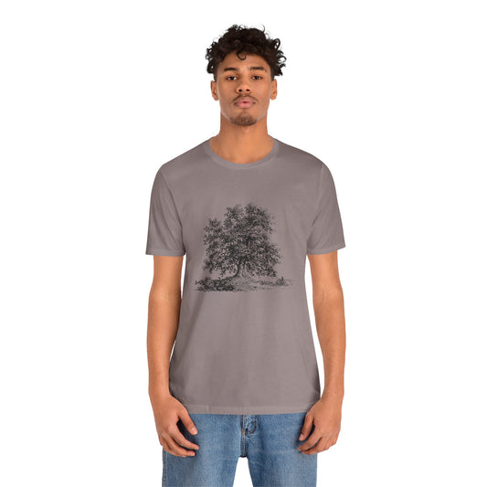 Vintage Tree Graphic Tee, Nature Lover Shirt, Eco-Friendly Apparel, Gift for Outdoorsy Friends, Comfortable Everyday Wear