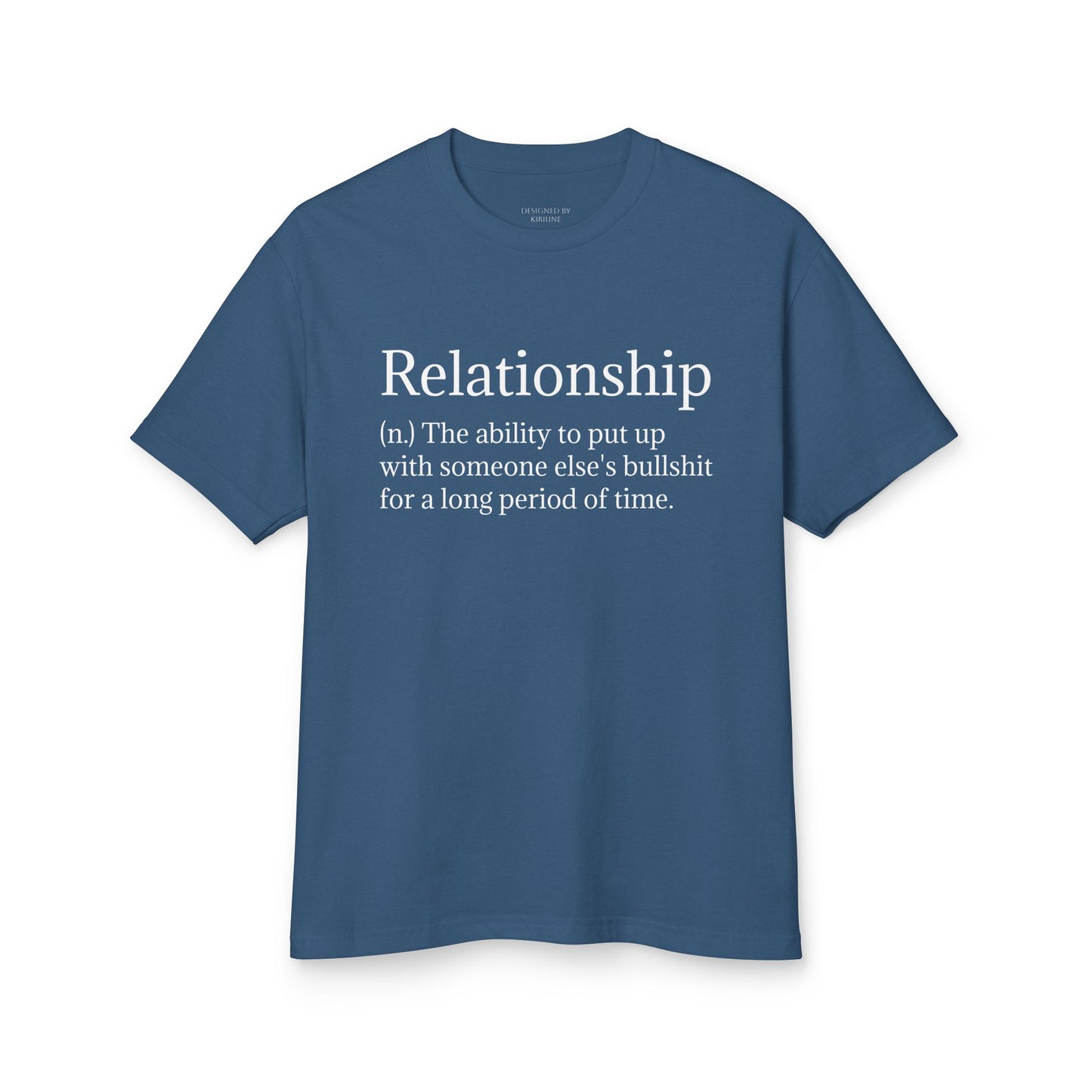 Relationship Definition Tee - Unisex Casual Shirt, Gift for Couples, Funny Relationship Humor, Birthday Gift, Everyday Wear