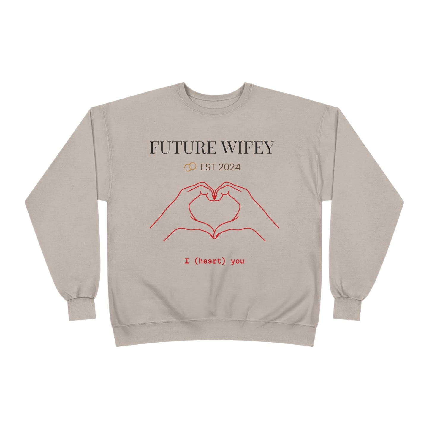 Custom Future Wifey sweater, bride sweatshirt, proposal sweatshirt, engagement party, casual